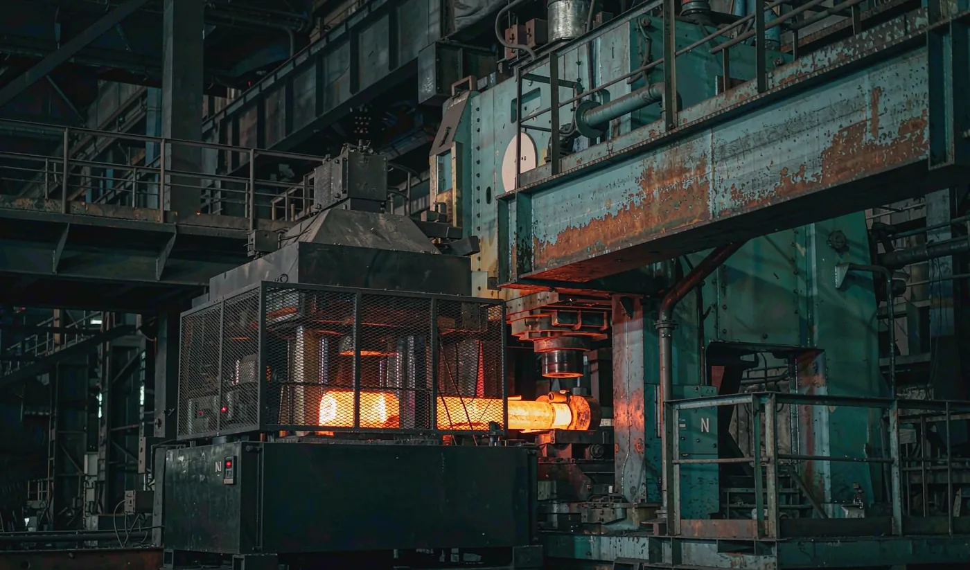 Industrial induction heating production line